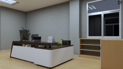 โต๊ะทำงาน และชั้นวางของ