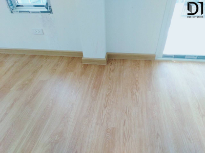 งานพื้น SPC และบัวเชิงผนัง - โครงการ​ Prego​ by​ Sivalai​