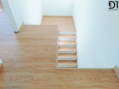 งานพื้น SPC และบัวเชิงผนัง - โครงการ​ Prego​ by​ Sivalai​