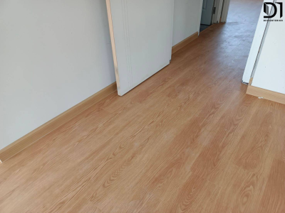 งานพื้น SPC และบัวเชิงผนัง - โครงการ​ Prego​ by​ Sivalai​