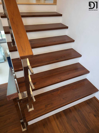 งานบันไดไม้ - โครงการดารินวิลเลจ