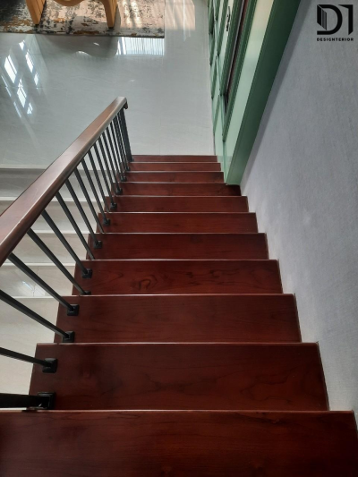 งานบันไดไม้ - โครงการเจติยา (ขอนแก่น)