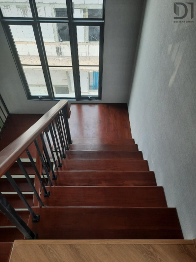 งานบันไดไม้ - โครงการเจติยา (ขอนแก่น)