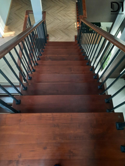 งานบันไดไม้ - โครงการเจติยา (ขอนแก่น)