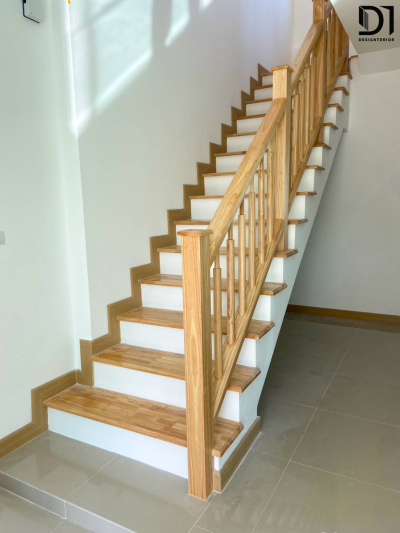 งานบันไดไม้ - โครงการ​ Prominence​ Pround​