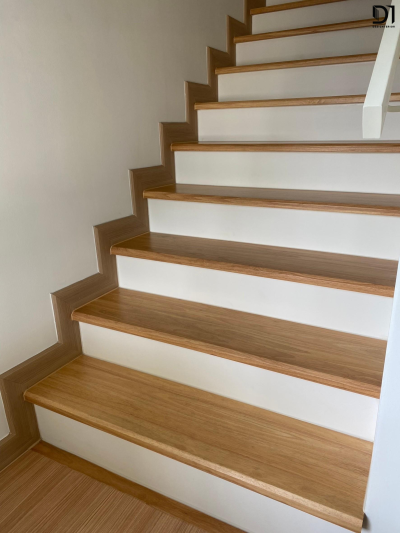 งานบันไดไม้ - โครงการ​ TNP​ HOUSE​