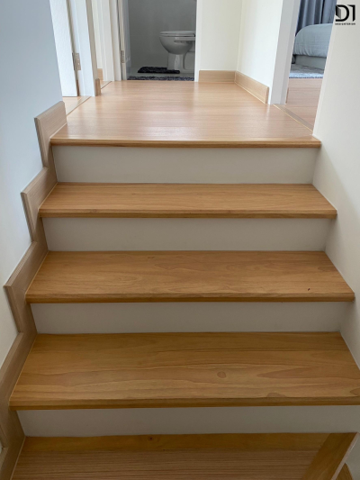 งานบันไดไม้ - โครงการ​ TNP​ HOUSE​