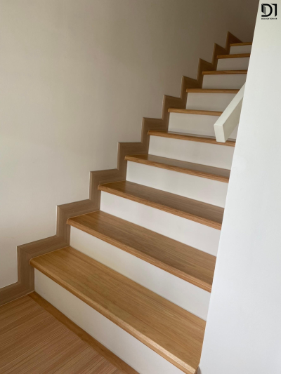 งานบันไดไม้ - โครงการ​ TNP​ HOUSE​