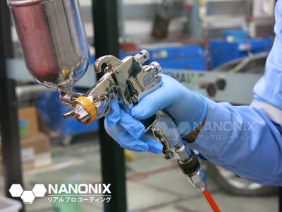 เคลือบแก้วเซรามิคระบบพ่น NANONIX CERAMIC 2K รถ กระบะ Isuzu Dmax