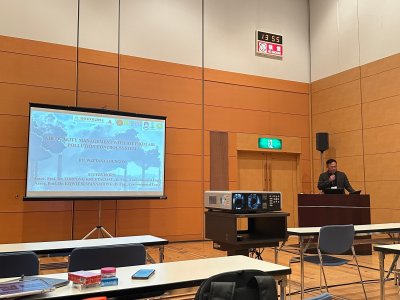 เข้าร่วมการนำเสนอบทความทางวิชาการ หัวข้อ “AIR QUALITY MANAGEMENT WITH IOT FROM AIR POLLUTION CONTROL SYSTEM” ในงานประชุมวิชาการระดับนานาชาติ Second International Symposium on Data-Driven Intelligent Optimization for Decision Making (DIODM2024) 