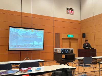 เข้าร่วมการนำเสนอบทความทางวิชาการ หัวข้อ “AIR QUALITY MANAGEMENT WITH IOT FROM AIR POLLUTION CONTROL SYSTEM” ในงานประชุมวิชาการระดับนานาชาติ Second International Symposium on Data-Driven Intelligent Optimization for Decision Making (DIODM2024) 