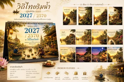 Template วิถีไทยริมน้ำ