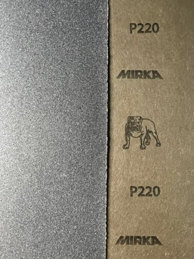กระดาษทราย Mirka รุ่น ecowet เบอร์ P60-P2500