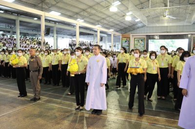 พิธีวางพานพุ่มถวายราชสักการะและน้อมรำลึก ในพระมหากรุณาธิคุณเนื่องในวันคล้ายวันพระราชสมภพ พระบาทสมเด็จพระบรมชนกาธิเบศรมหาภูมิพลอดุลยเดชมหาราช บรมนาถบพิตร วันชาติและวันพ่อแห่งชาติ  5 ธันวาคม  2566