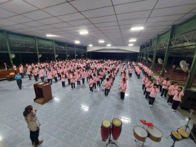 เข้าค่ายลูกเสือ-เนตรนารีสามัญรุ่นใหญ่ ระดับมัธยมศึกษาปีที่ 1-3