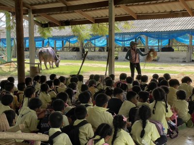 ทัศนศึกษาชั้นประถมศึกษาปีที่ 2 ณ หมู่บ้านอนุรักษ์ควายไทย จ.สุพรรณบุรี