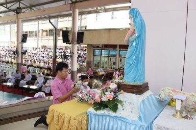 พิธีมิสซาเปิดปีการศึกษา 2567 และต้อนรับซิสเตอร์อริสรา สุริปะ  ซิสเตอร์ประทุมวัลย์  กิจแก้ว