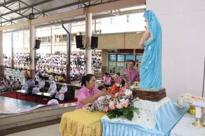 พิธีมิสซาเปิดปีการศึกษา 2567 และต้อนรับซิสเตอร์อริสรา สุริปะ  ซิสเตอร์ประทุมวัลย์  กิจแก้ว