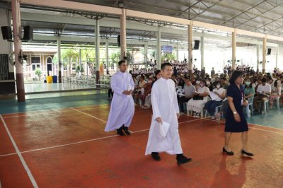 ปฐมนิเทศชั้นประถมศึกษาปีที่ 1 มัธยมศึกษาปีที่ 1 และนักเรียนเข้าใหม่