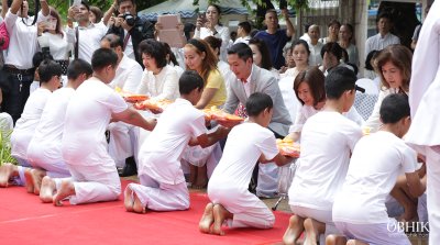 สามเณรปลูกปัญญา บรรพชา ณ ประเทศอินเดีย รุ่น 1