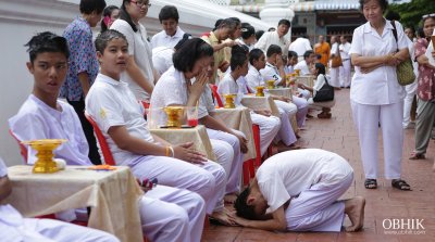 สามเณรปลูกปัญญา บรรพชา ณ ประเทศอินเดีย รุ่น 1