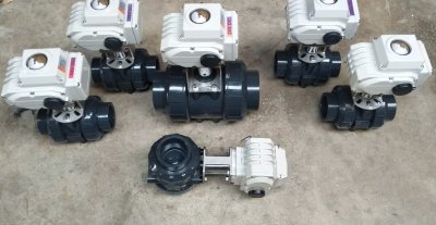 MOTORIZED CONTROL VALVE UPVC