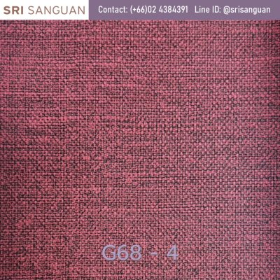 หนังเทียมลายผ้า G68 กระสอบเล็ก