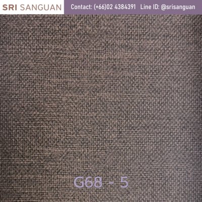 หนังเทียมลายผ้า G68 กระสอบเล็ก