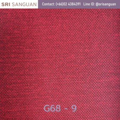 หนังเทียมลายผ้า G68 กระสอบเล็ก