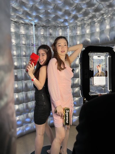 360 Video Booth in Galaxy Tunnel