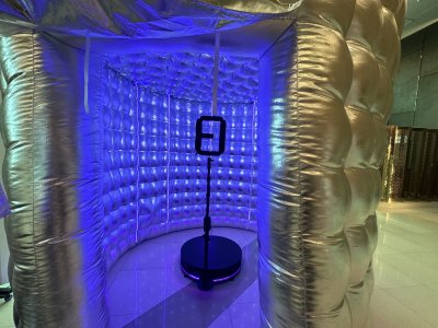 360 Video Booth in Galaxy Tunnel