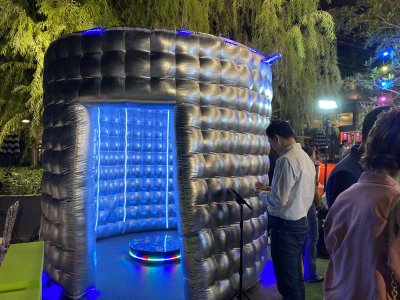 360 Video Booth in Galaxy Tunnel