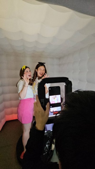 360 Video Booth in Cube