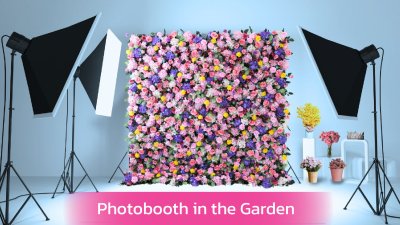 Photobooth in the Garden