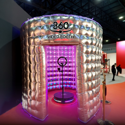 360 Video Booth in Galaxy Tunnel