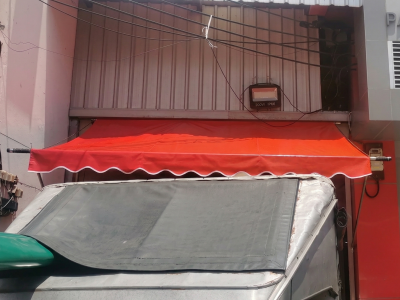 กันสาดผ้าใบ-สำหรับร้านค้า