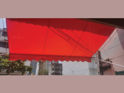 กันสาดผ้าใบ-สำหรับร้านค้า