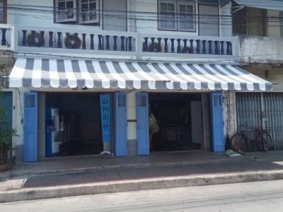 กันสาดผ้าใบ-สำหรับร้านค้า