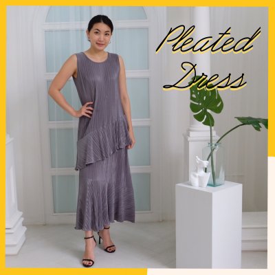 Pleated Dress