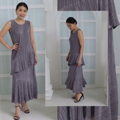 Pleated Dress