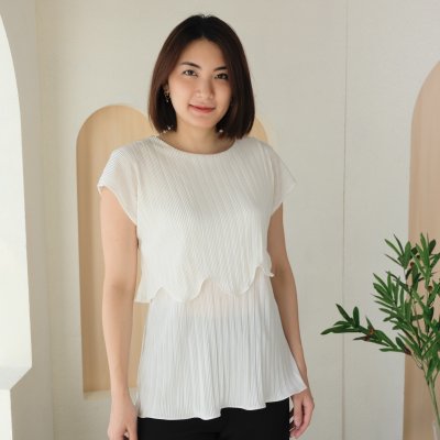 PLEATED Blouse