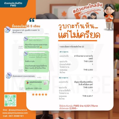 รีวิว เคลมประกันสุขภาพ