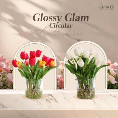 GLOSSY GLAM VASE