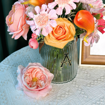 Crystal Handle Vase