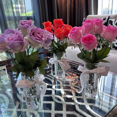 Holland and English Rose Vase