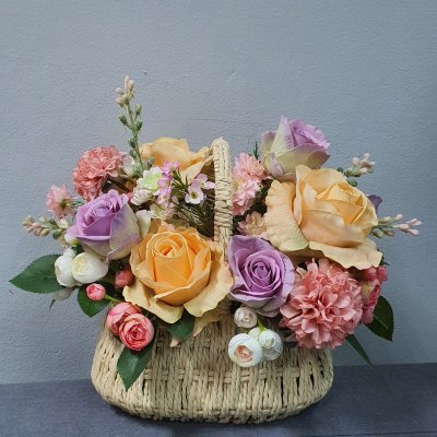 Various Flower Basket
