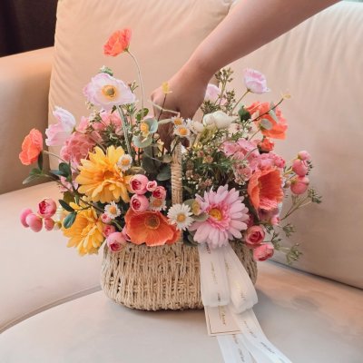 Various Flower Basket