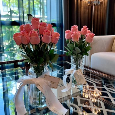 Holland and English Rose Vase