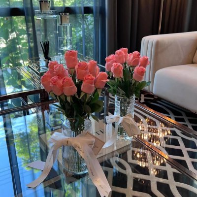 Holland and English Rose Vase