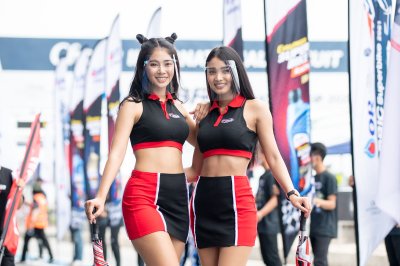 ทัพพริตตี้จากสนามแข่ง OR BRIC Superbike 2021 จ.บุรีรัมย์
